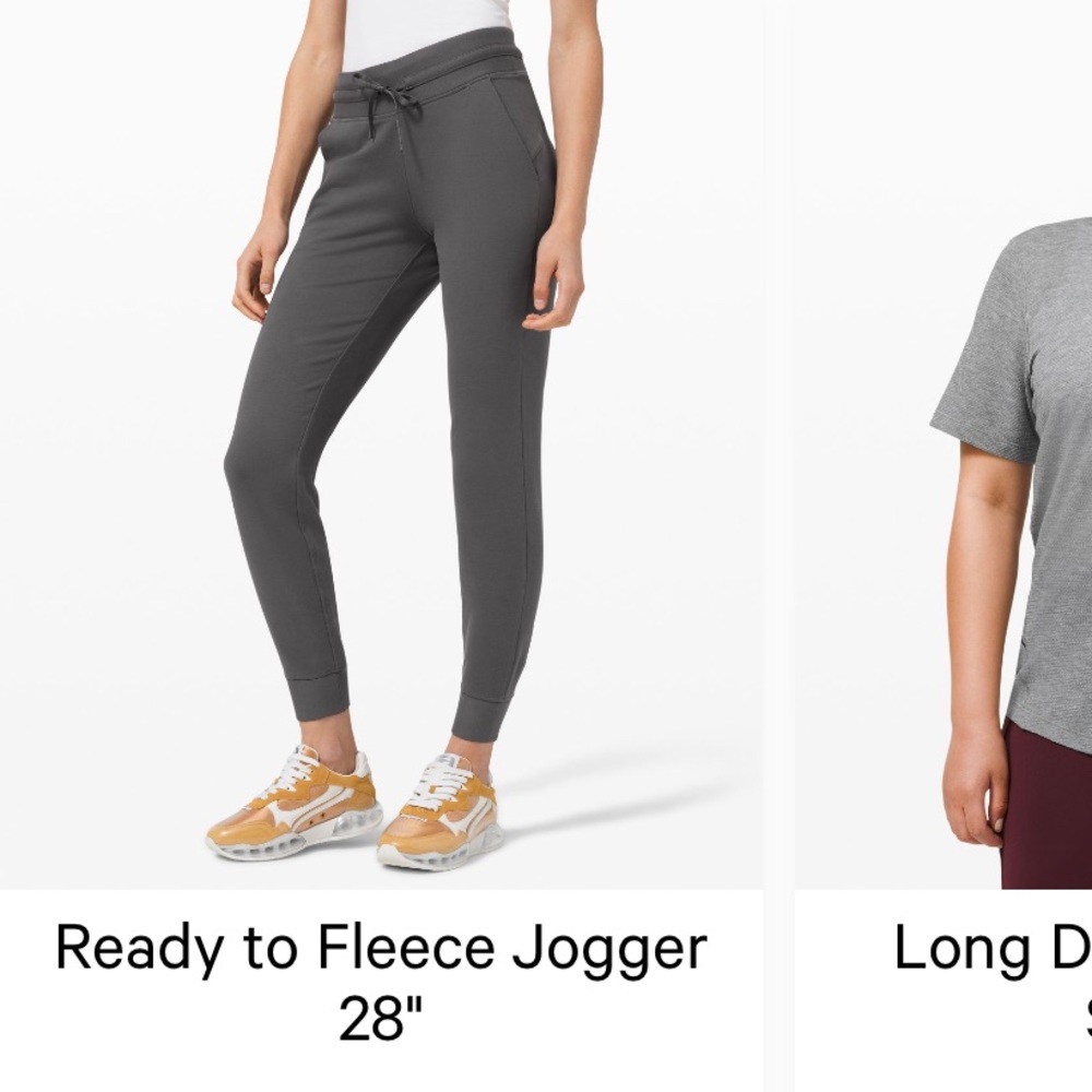 LULU FLEECE JOGGERS